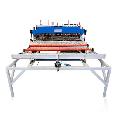 qualità  40rows/Min Reinforcing Pneumatic Spot Welding Machine Servo Motor fabbrica